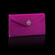 The Barollo Fuchsia Clutch handbag